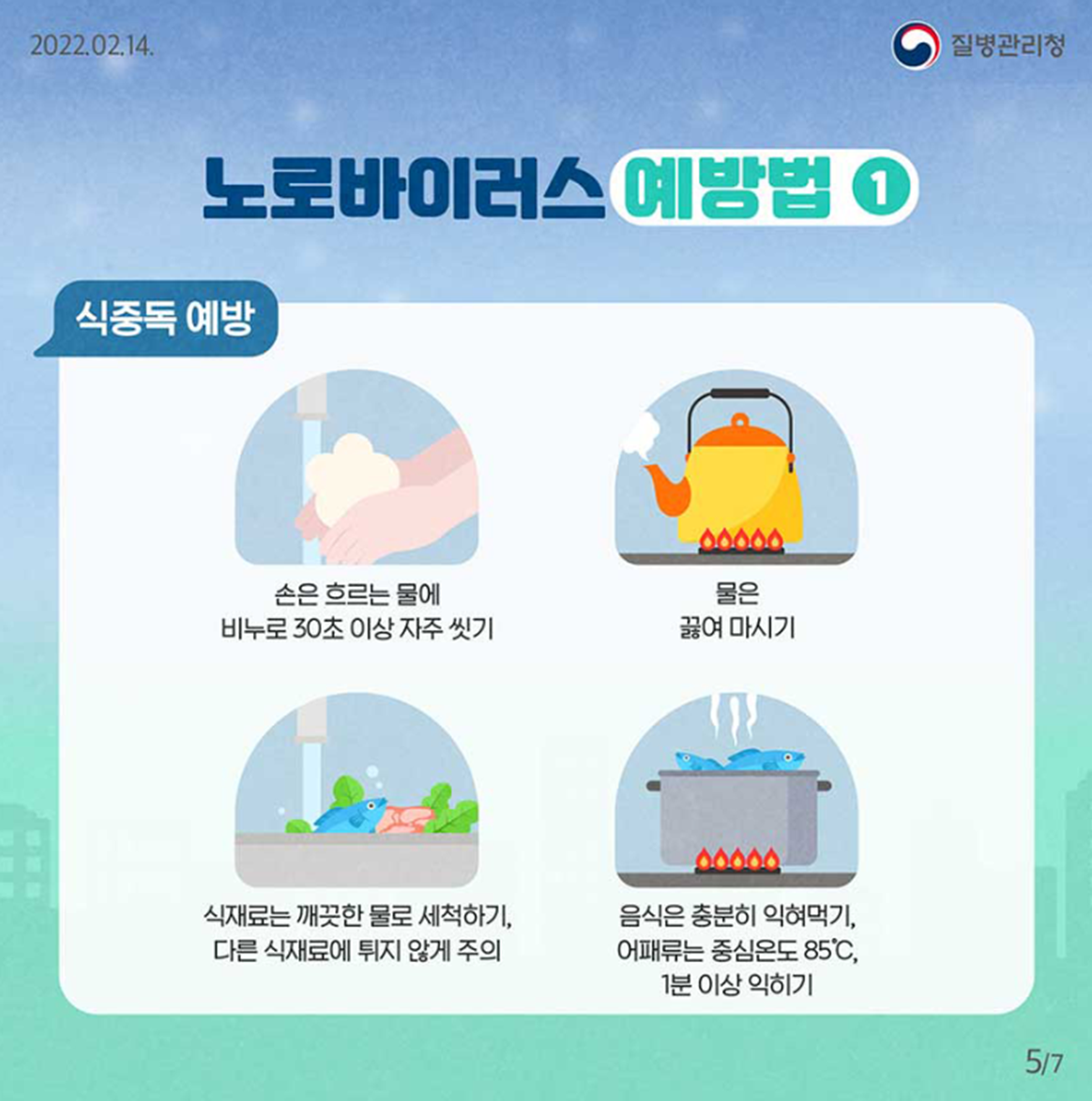 노로바이러스 예방법