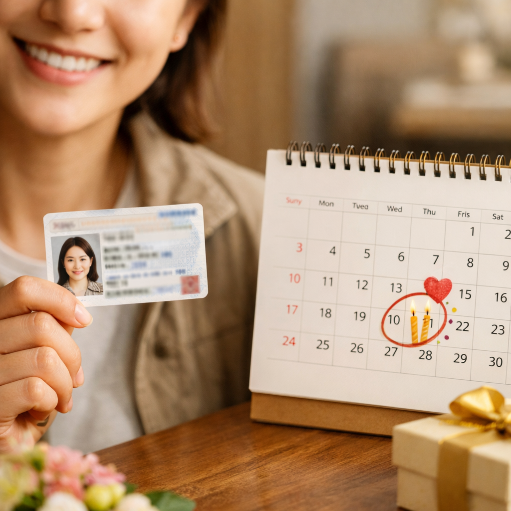 운전면허증 갱신, 생일 기준으로 바뀐다!