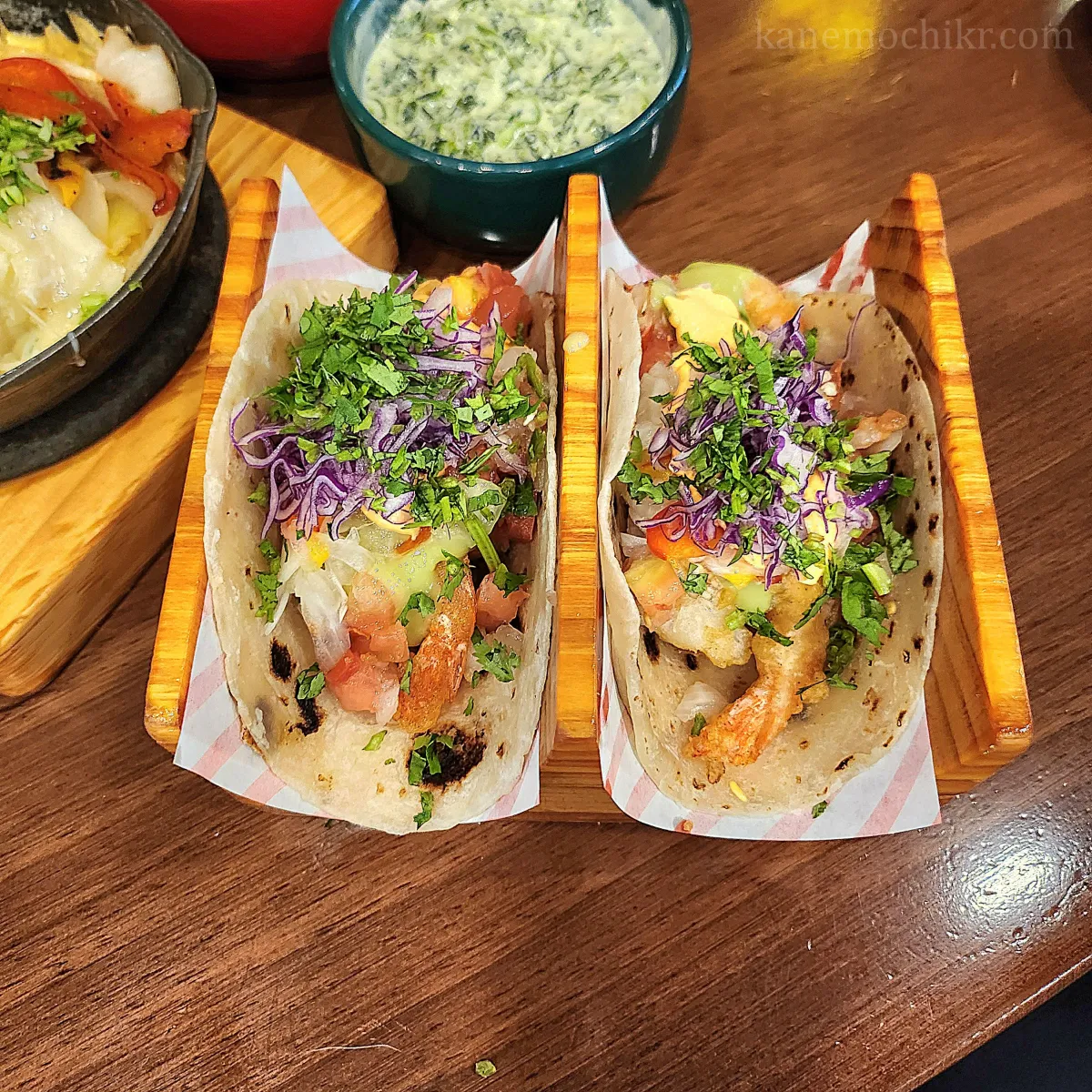 멕시칼리-새우-타코