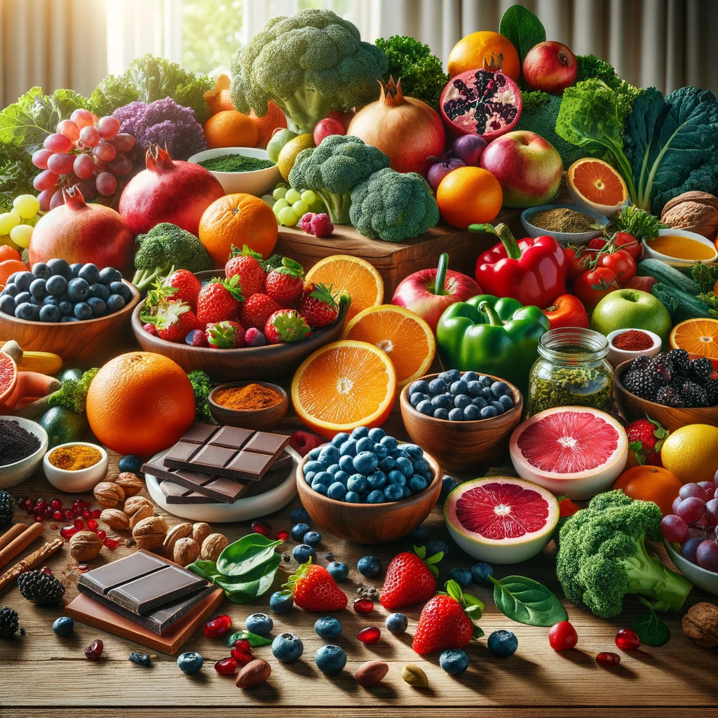 항산화 성분 식품