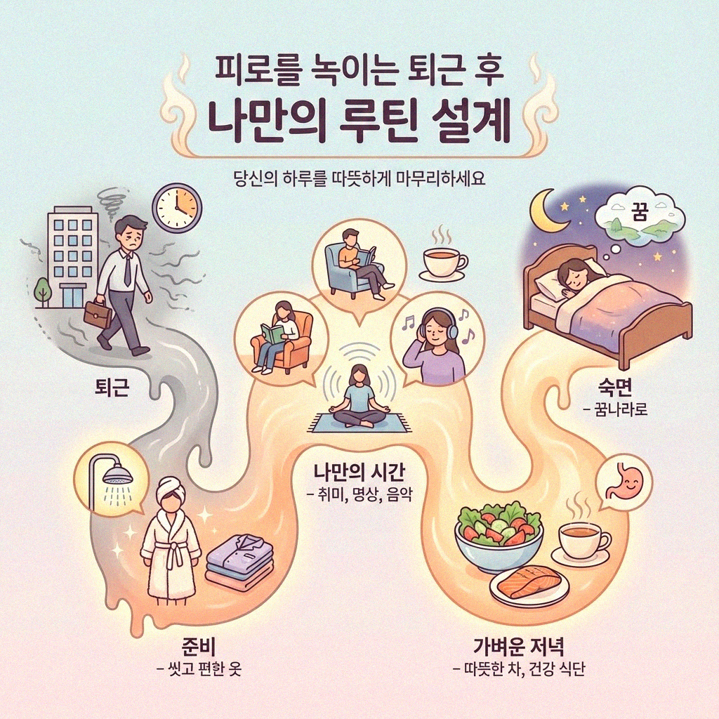 퇴근 후 나를 위한 현명한 습관 만들기
