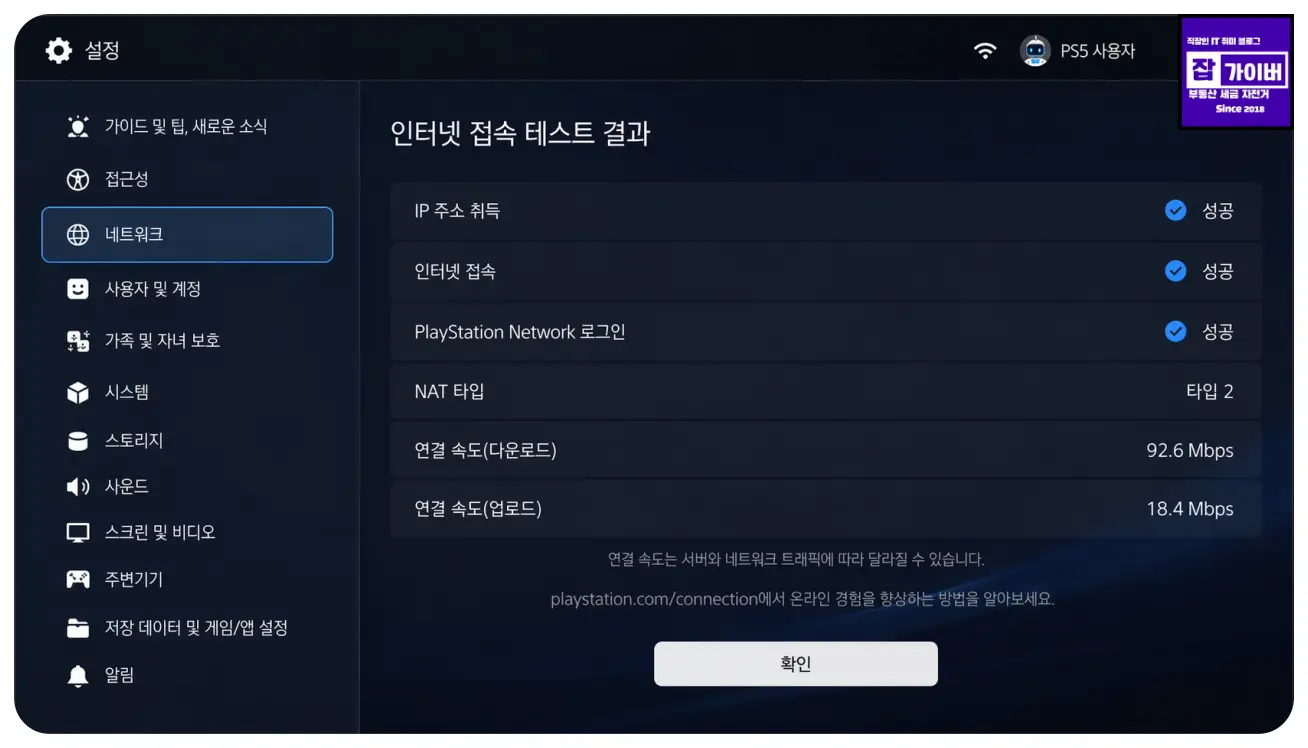 이미지 5. PS4 사용자 지정 설정에서 DNS 수동 입력 화면