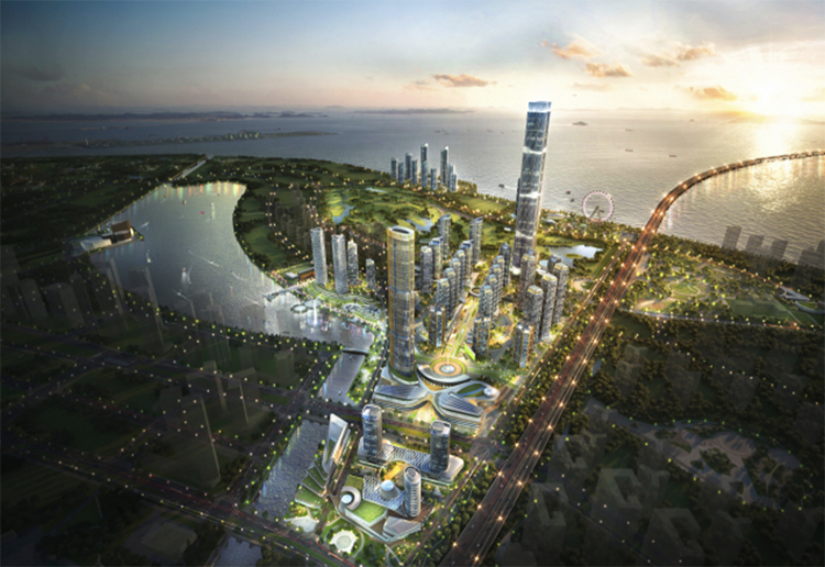 송도 6・8공구 아이코어시티 조감도