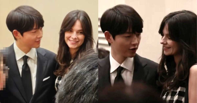 송중기와 아내 케이티