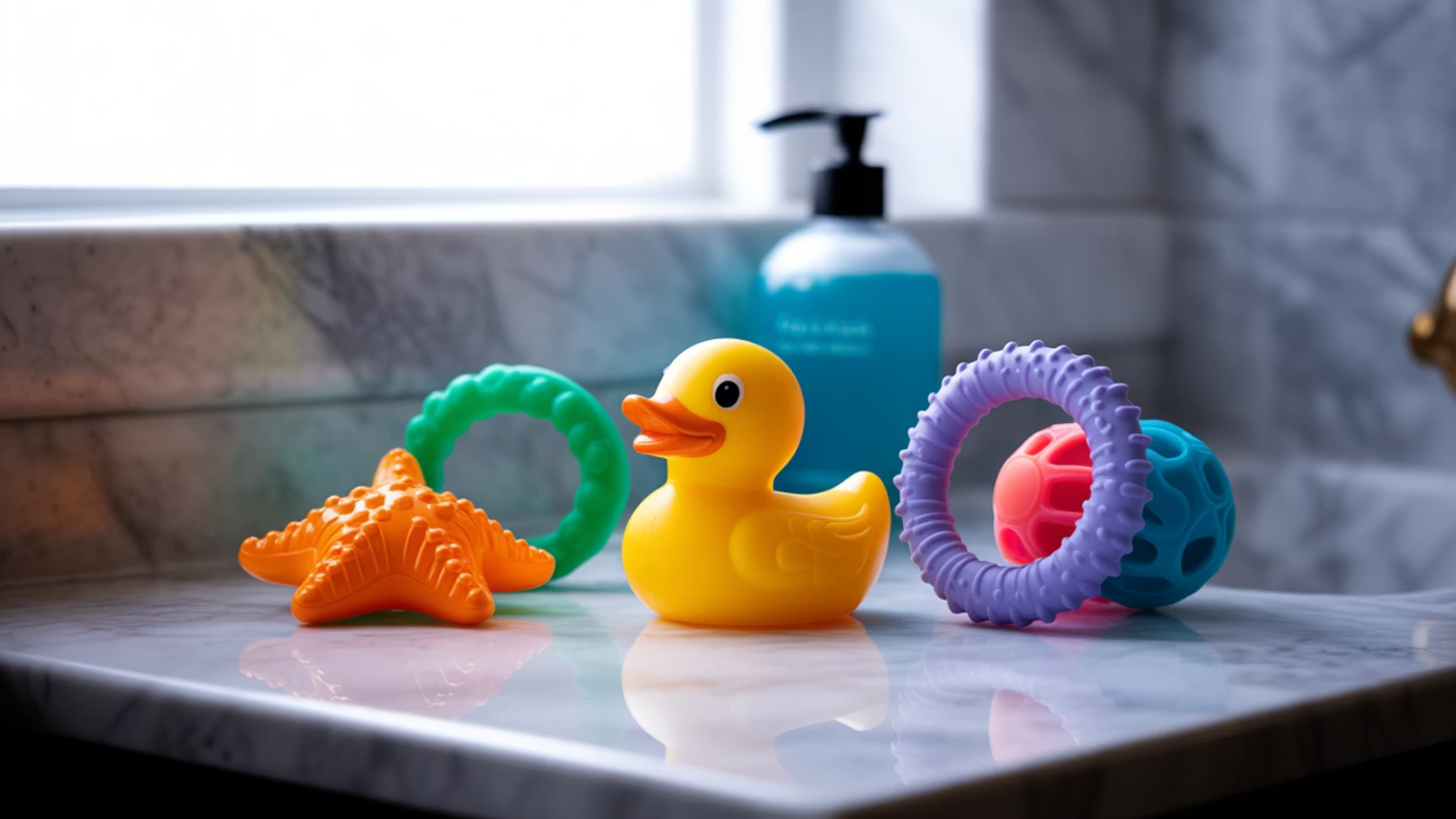 고무&middot;실리콘 장난감 세척법