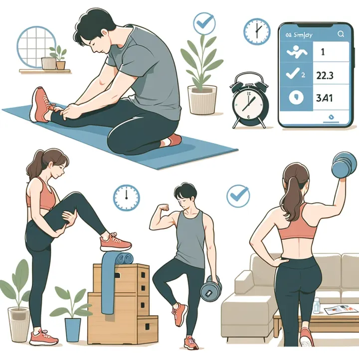 허리통증완화코어운동3