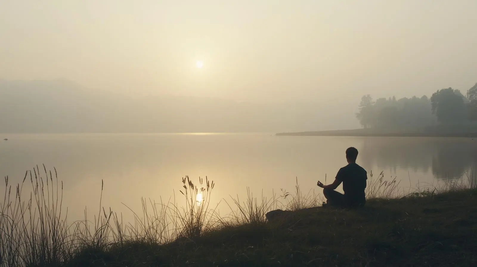 생각의 균형을 되찾은 사람의 이미지