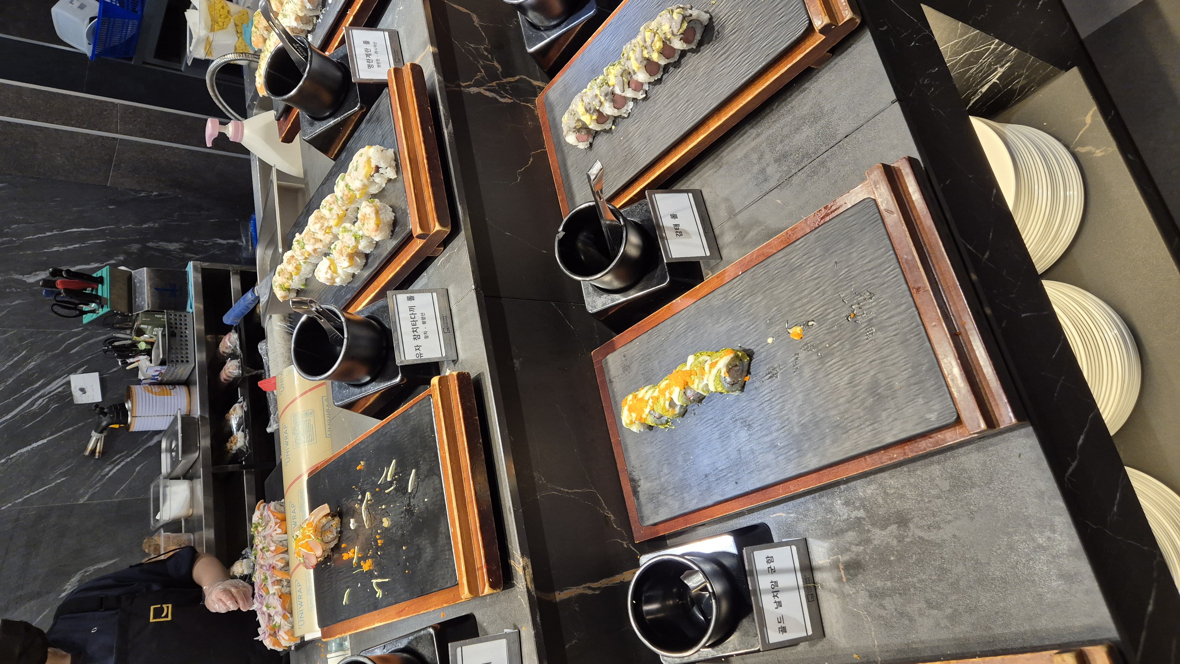 동탄 고메스퀘어 롤초밥 사진