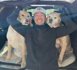 다니엘 헤니와 반려견