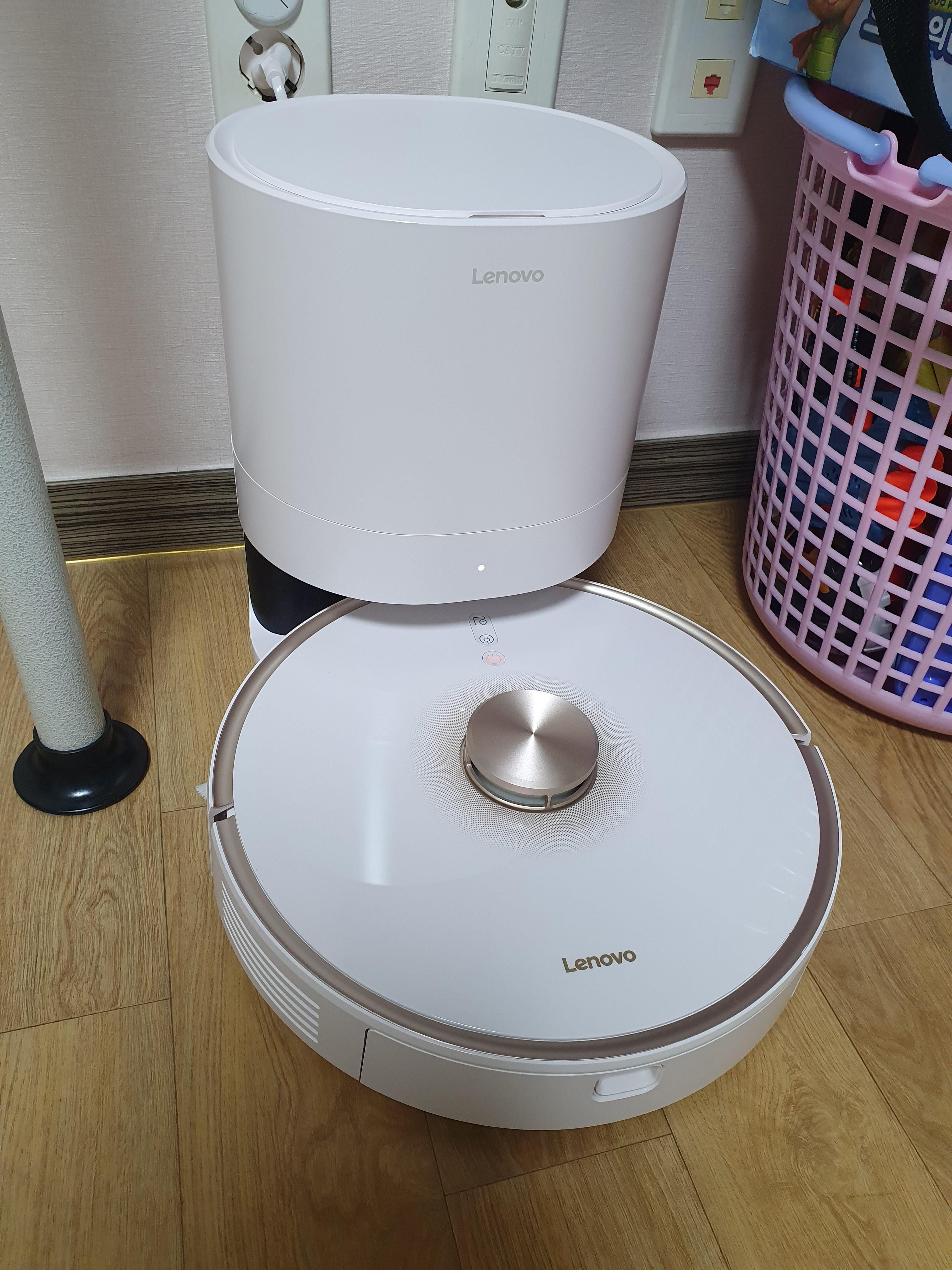 새로 구매한 레노버 T1s pro 로봇청소기