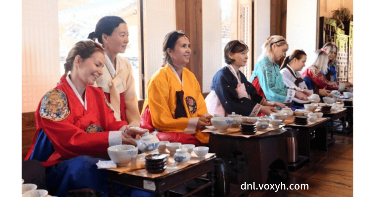 북촌 한옥마을 전통 차 체험