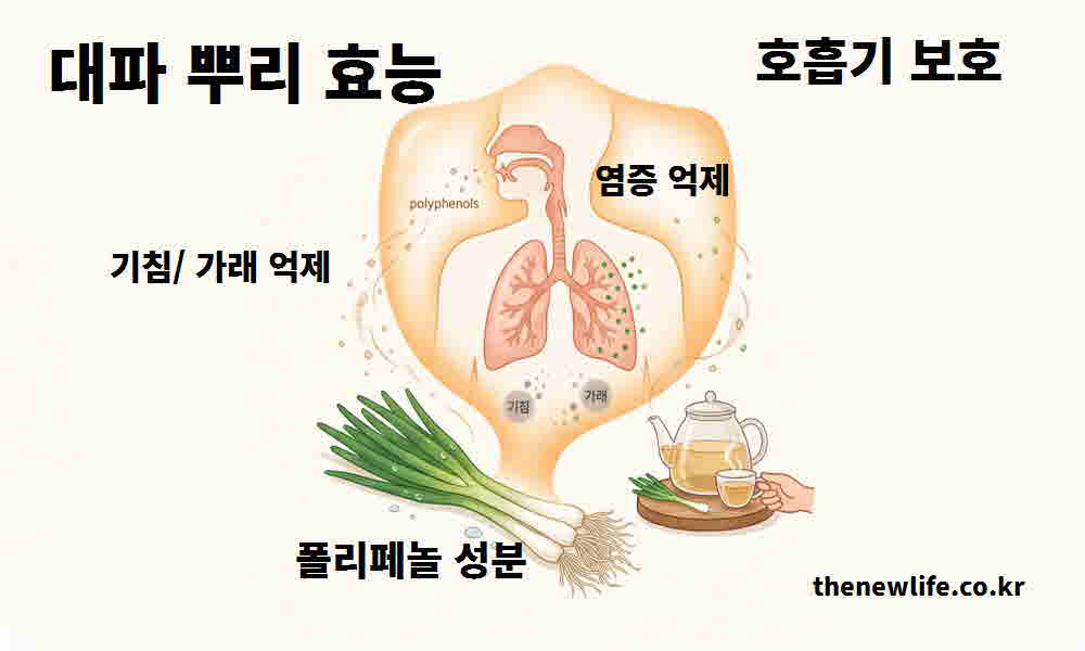 대파 뿌리 효능