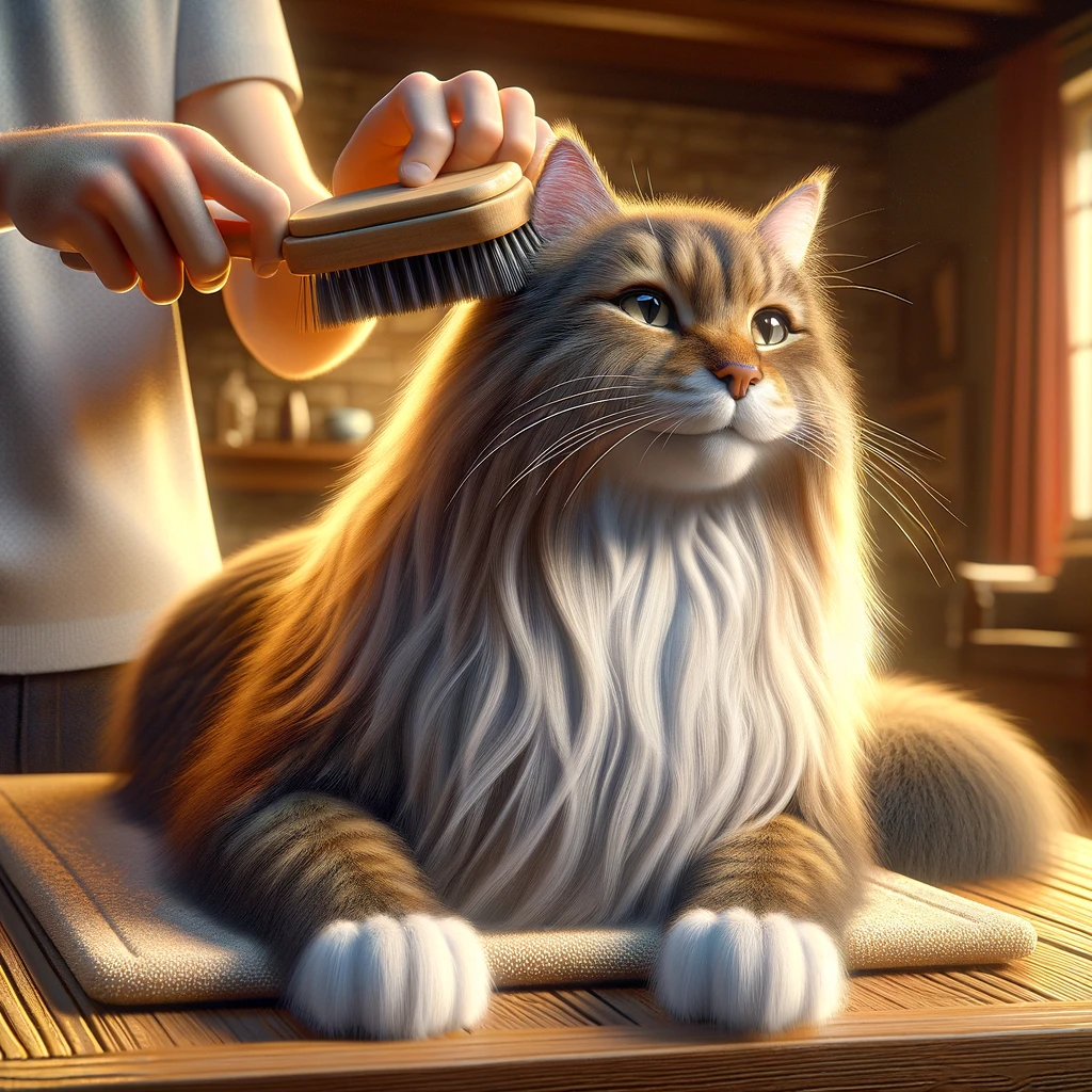 고양이 털 관리