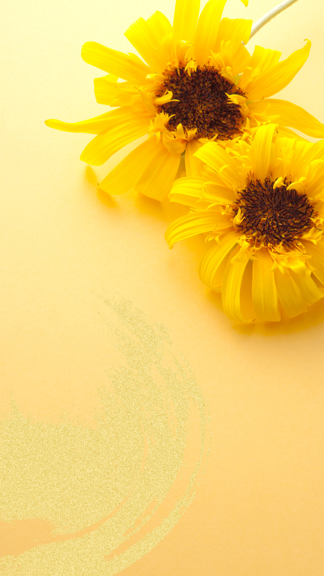 돈 들어오는 그림 해바라기 황금돼지 재물 바탕화면