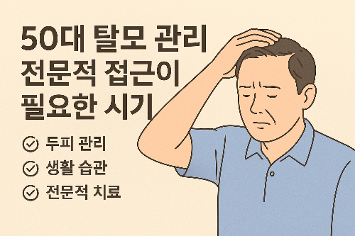 50대 탈모관리