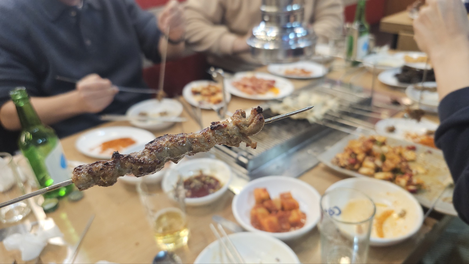 칠공강호 양꼬치 수원점 - 양다리구이 후기