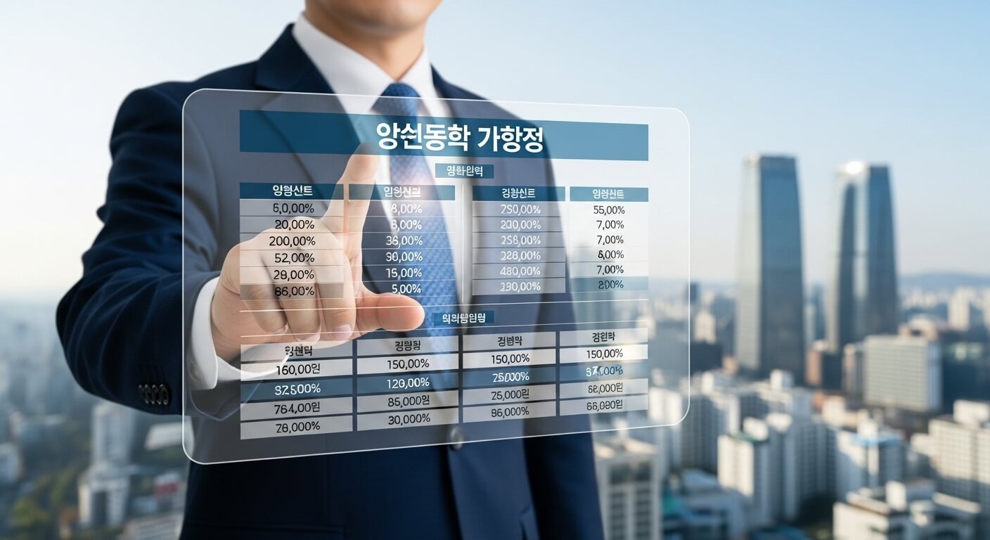 부동산 양도세율표