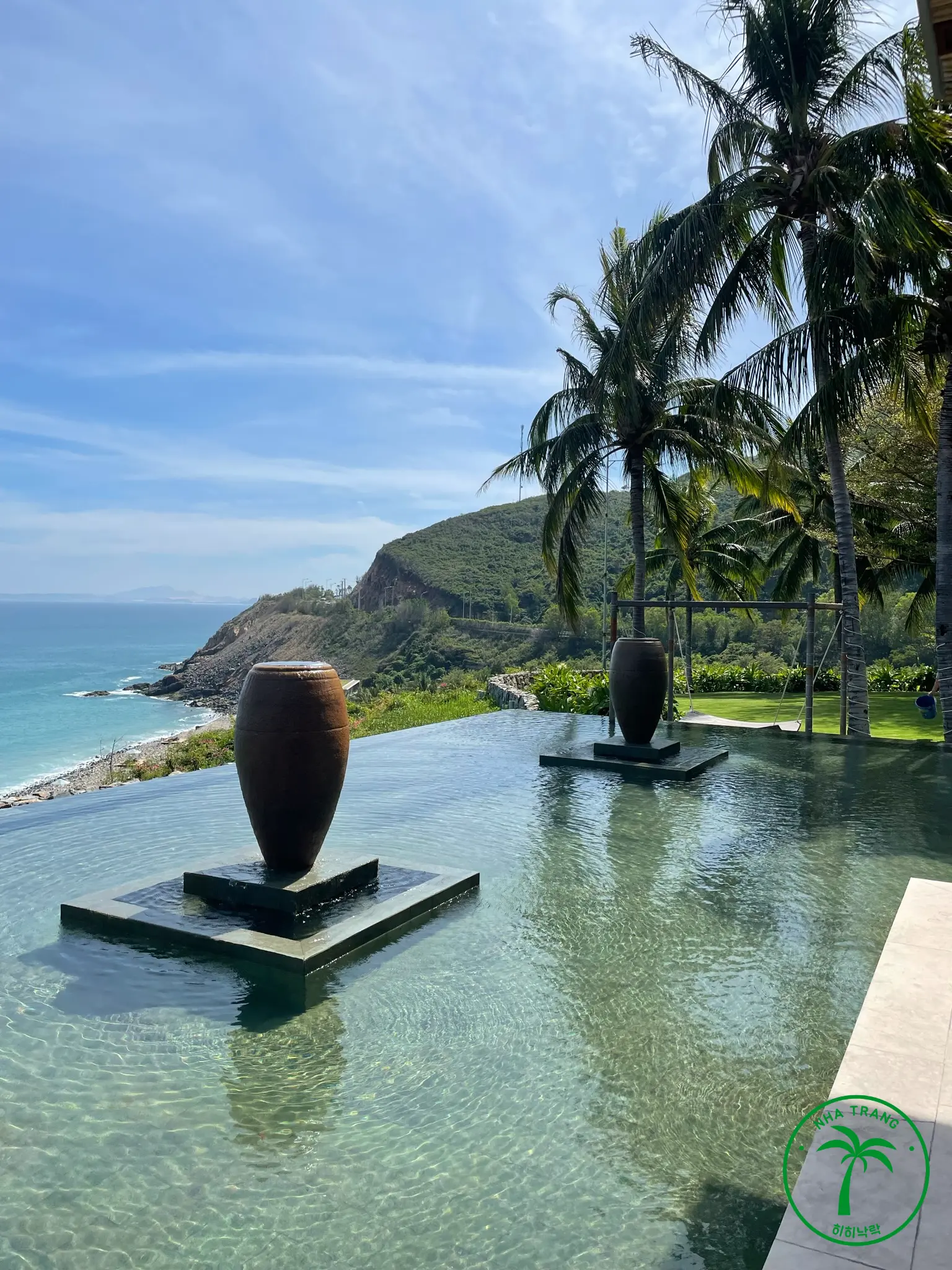 미아 리조트 프론트 전경