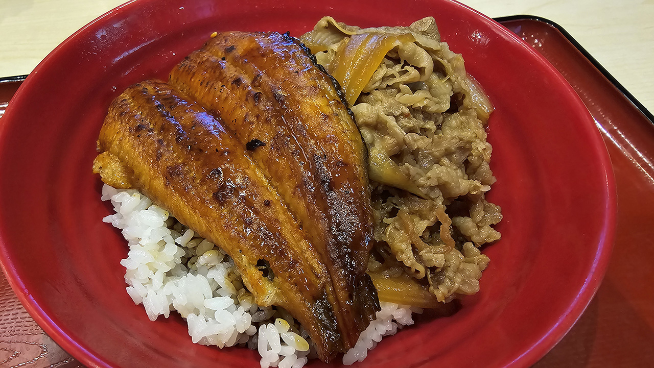 상하이 푸동공항 맛집 스키야 장어규동