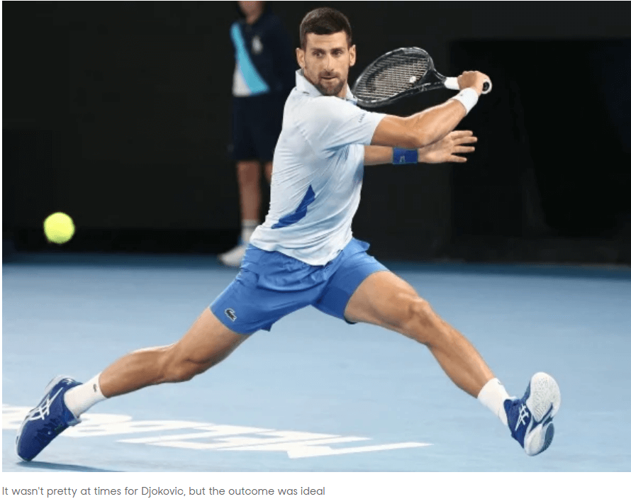 2024 호주 오픈 테니스 대회 2라운드 결과 3라운드 대진표