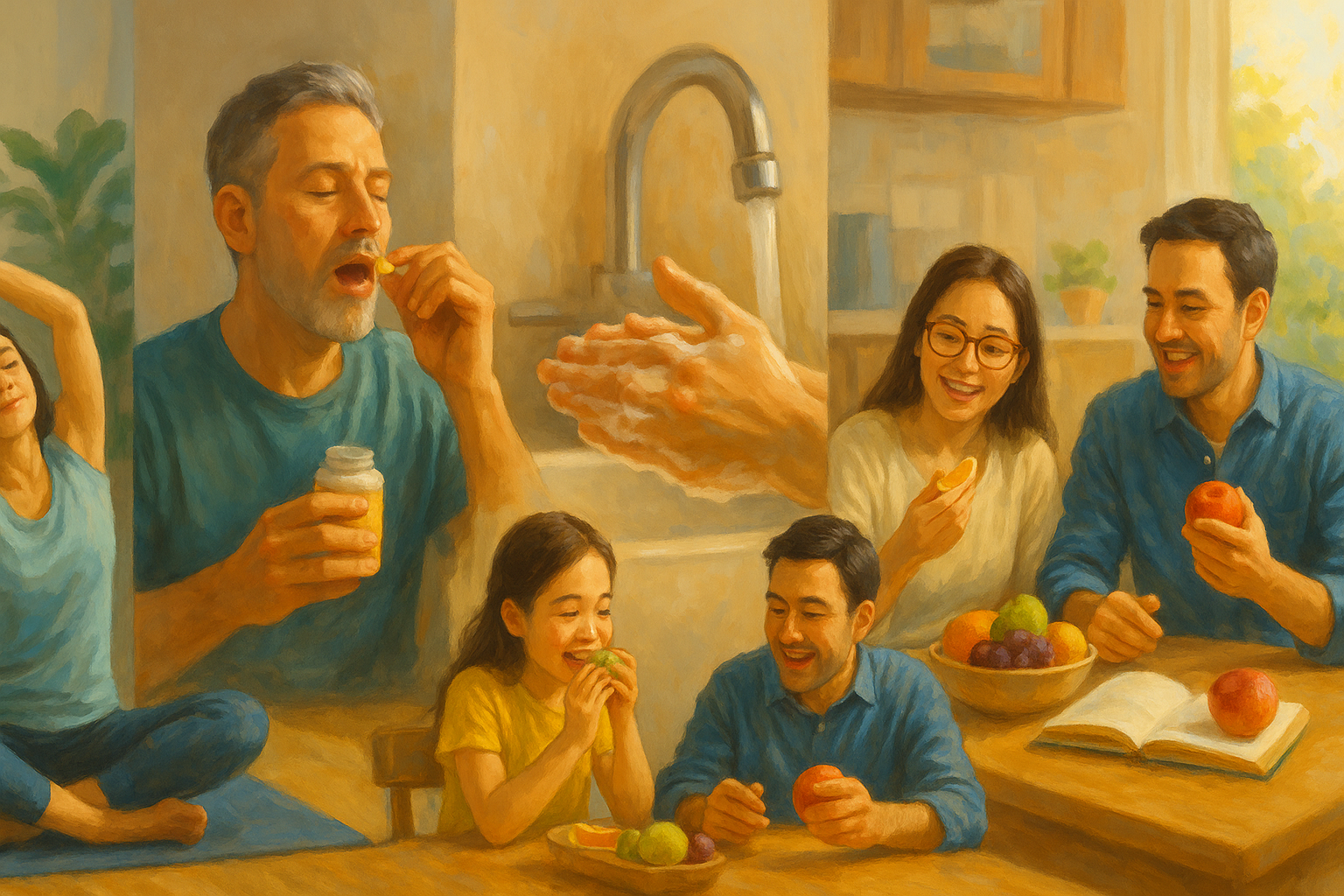 면역력 강화를 위한 일상 루틴