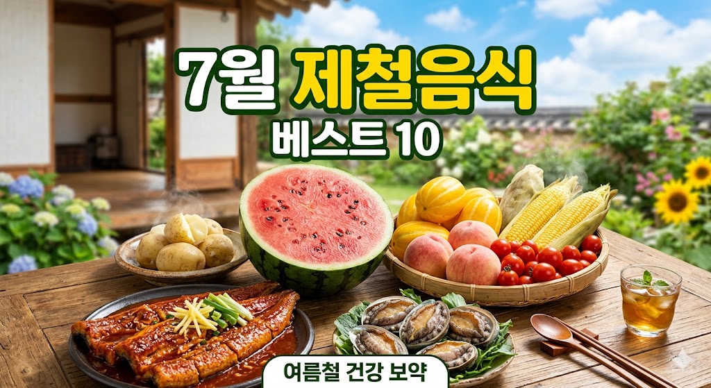 7월 제철음식