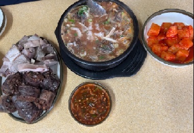 한국인의밥상천안순대