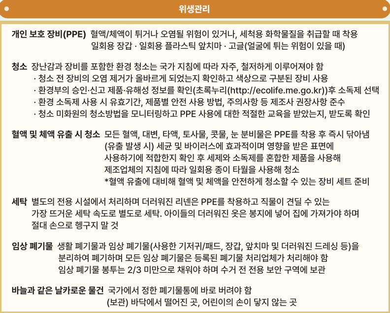 위생관리