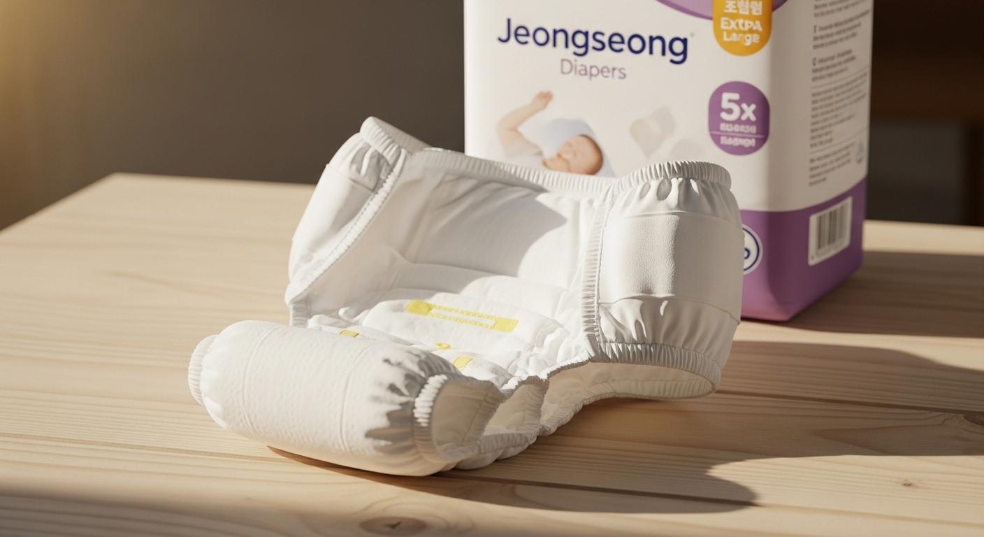 정성 기저귀 특대형