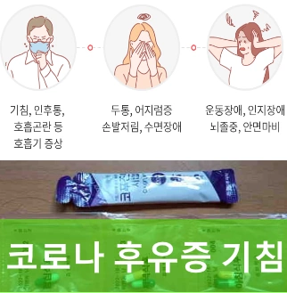 코로나 후유증 기침 가래 (롱코비드)