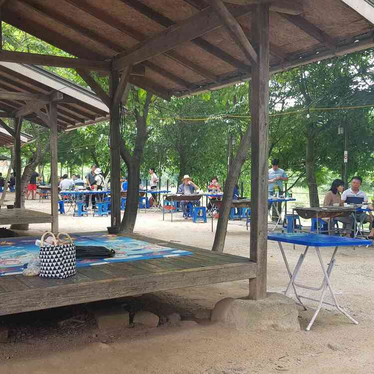 가평 오리구이의 신세계, 불타는오리