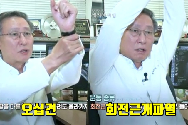 어깨통증 원인, 회전근개파열 증상 치료법 운동, 건강 팁줌 매일꿀정보