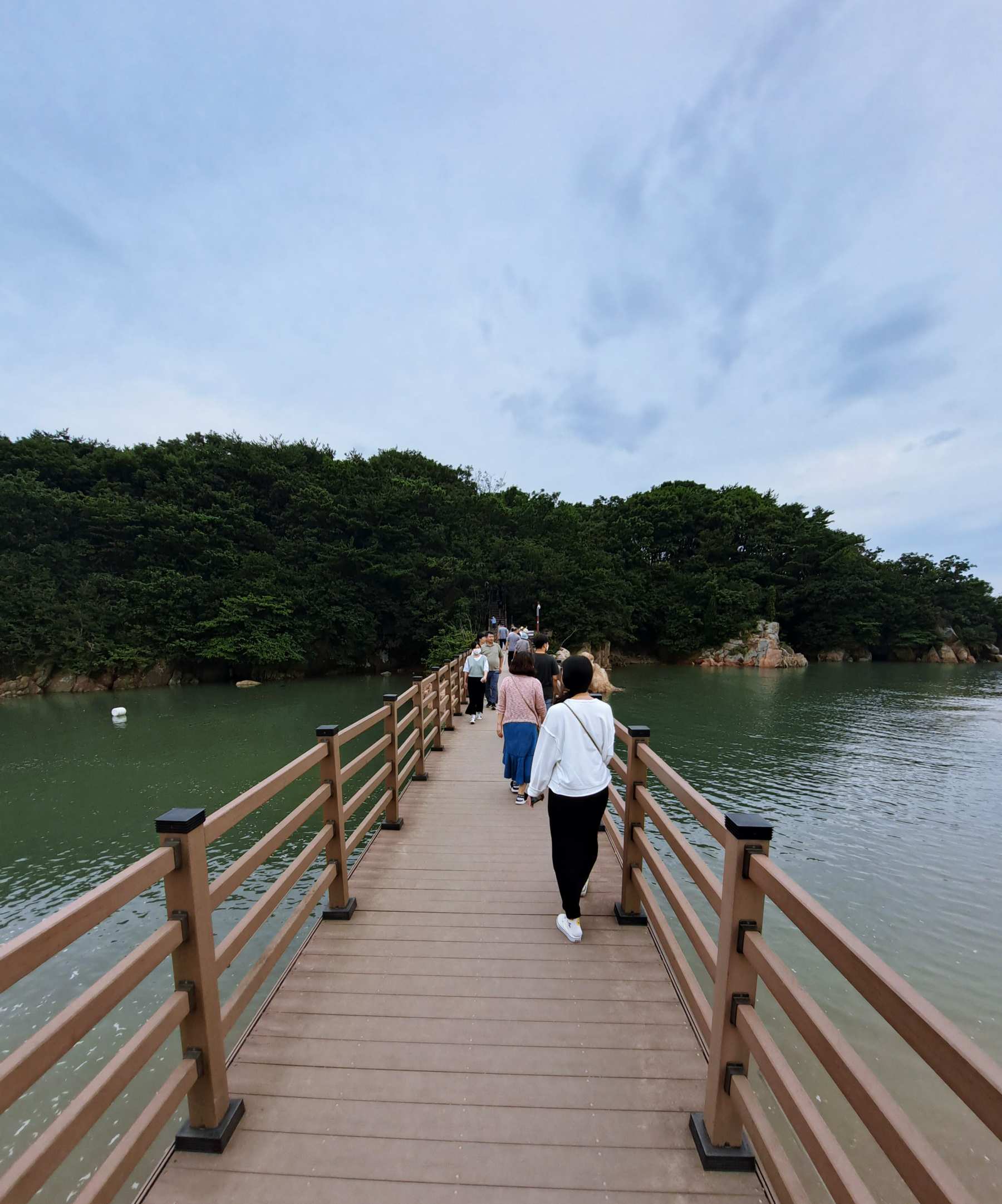 해안데크 출발시점