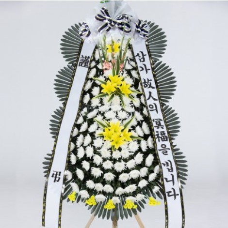 3단 근조화환 고급형