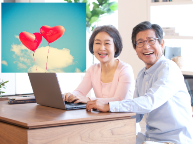 노부부 이미지