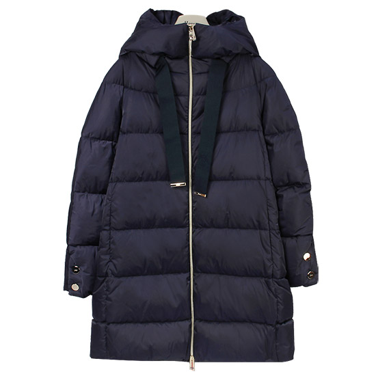 에르노 여성 후드 새틴 다운 패딩 9202 NEW bl PI1304D 12170 HNC104