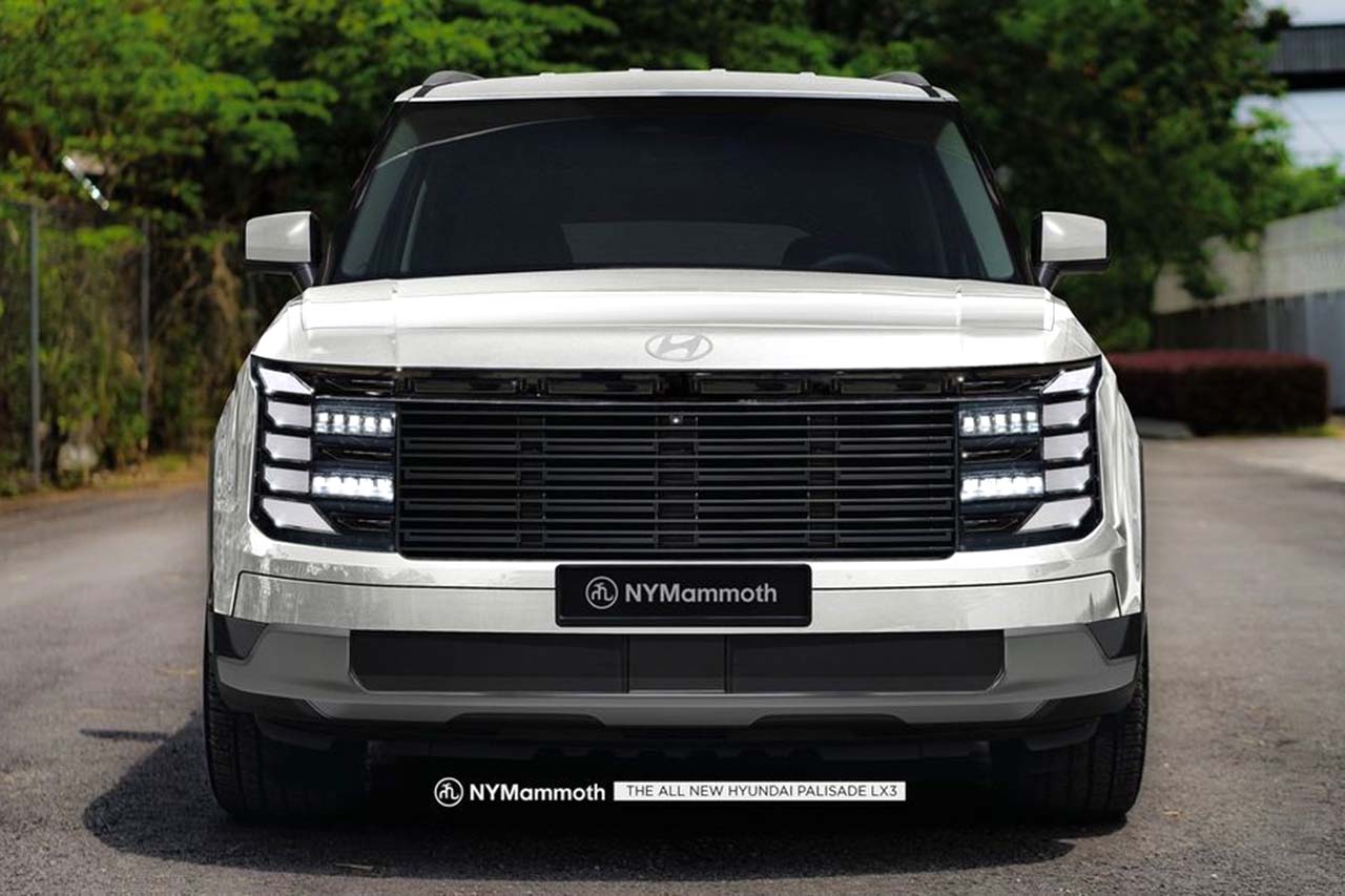 현대자동차 팰리세이드 풀체인지(LX3) 예상도