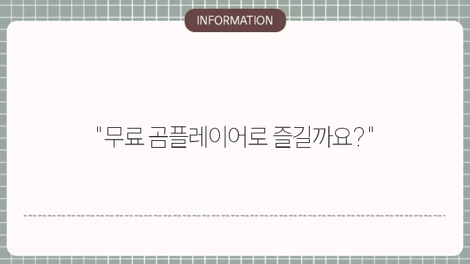 곰플레이어 사용자 인터페이스