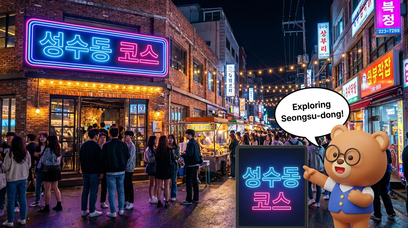 성수동 핫플레이스 카페 맛집 볼거리 코스