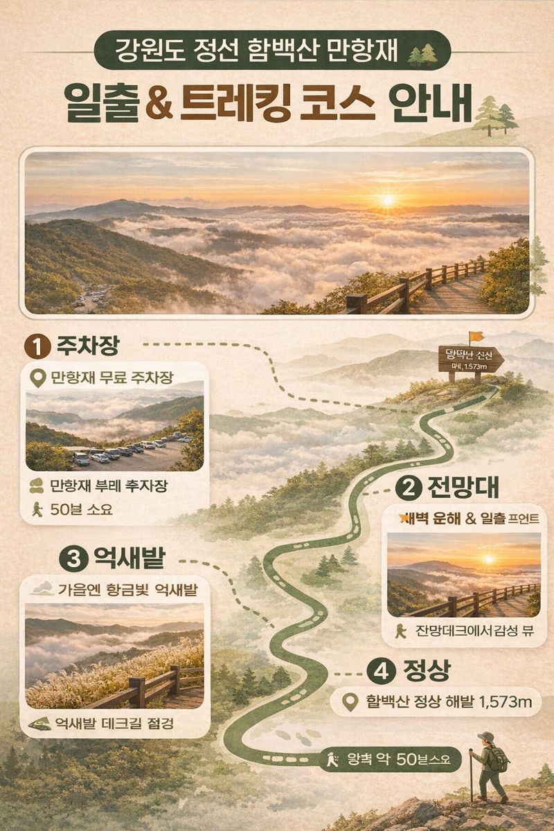 트레킹 코스 &amp; 일정 가이드