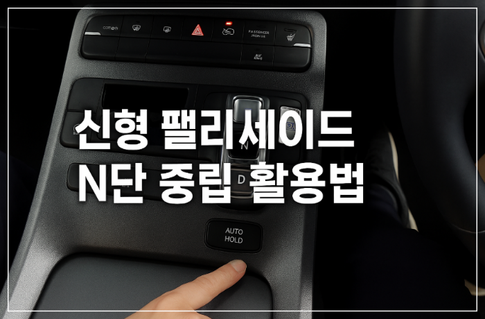 " 신형 팰리세이드 N단 활용법 "