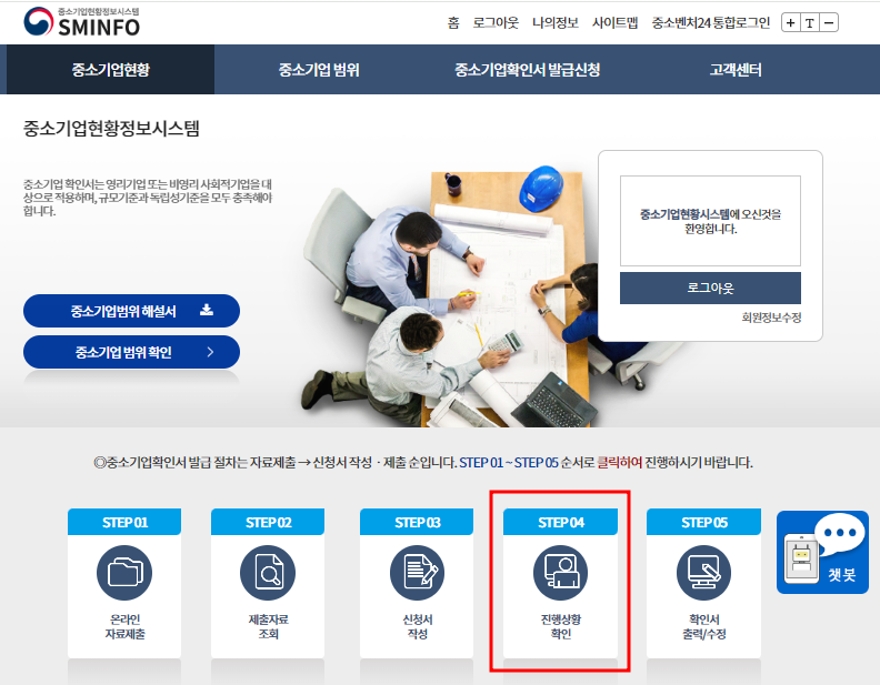 중소기업확인서