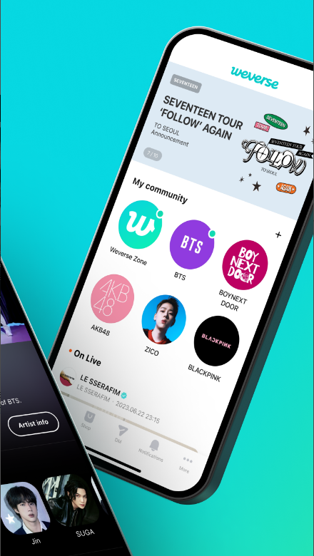 위버스, 위버스 DM, 위버스샵, 위버스 라이브, 2024 위버스 콘서트, Weverse, 실시간 LIVE 방송, 팬레터, 위버스콘