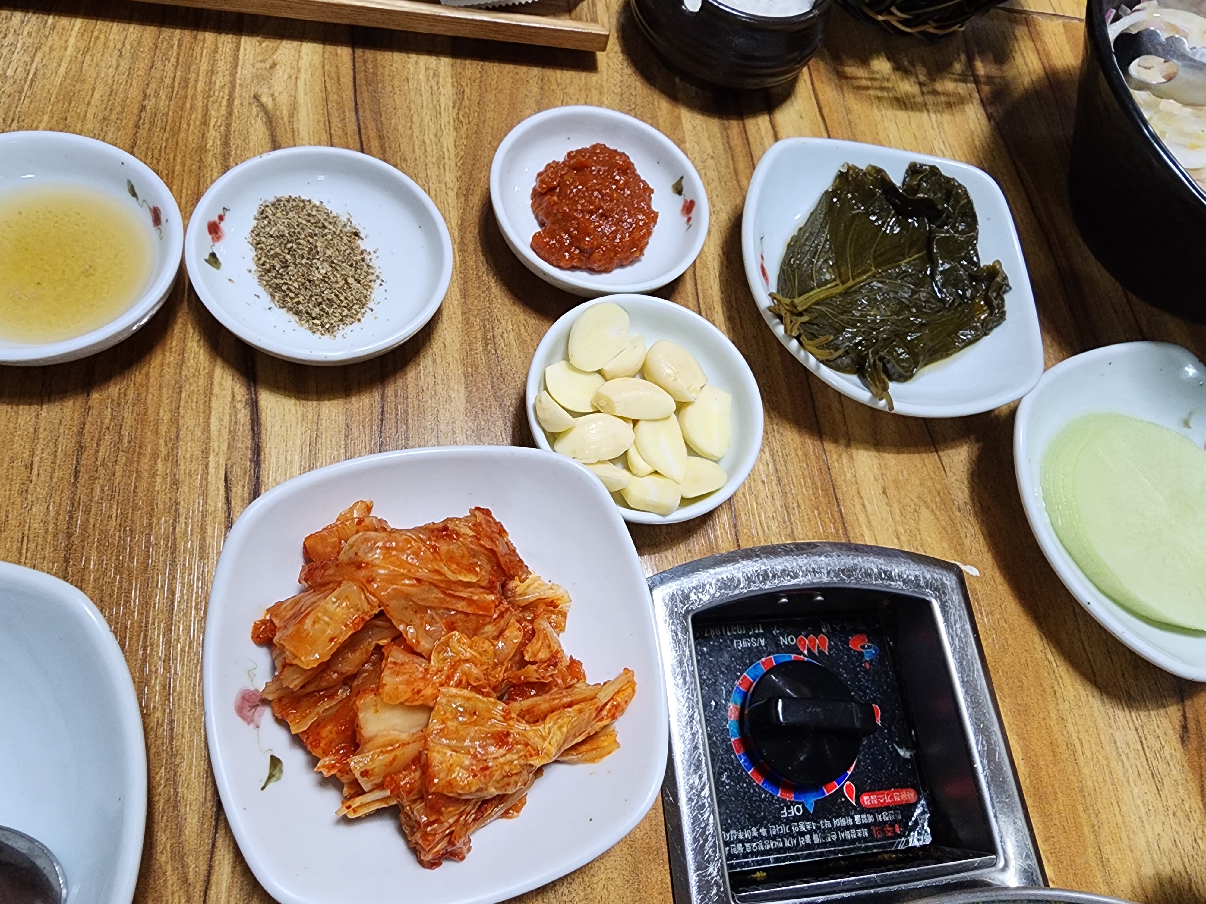 만석식당 밑반찬