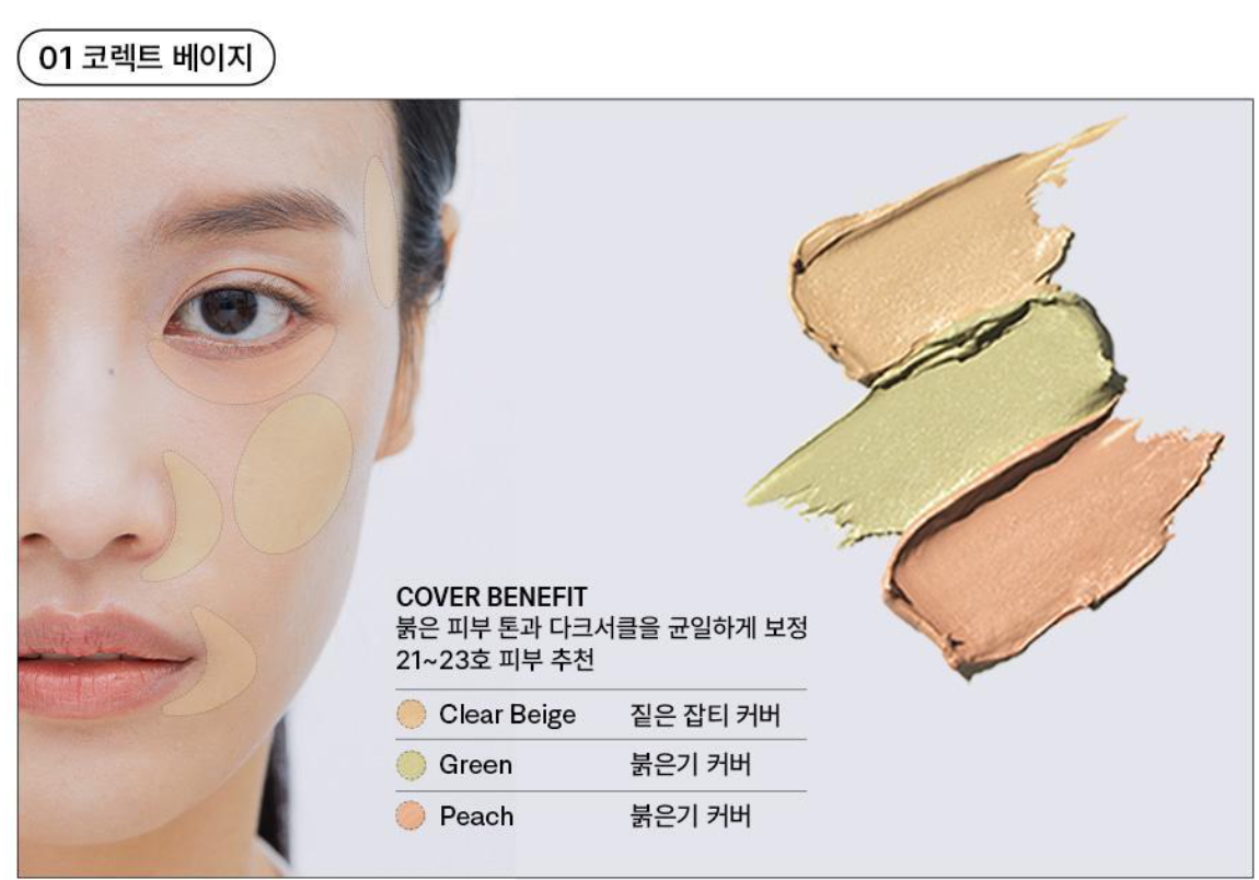 더샘 커버 퍼펙션 트리플 팟 컨실러