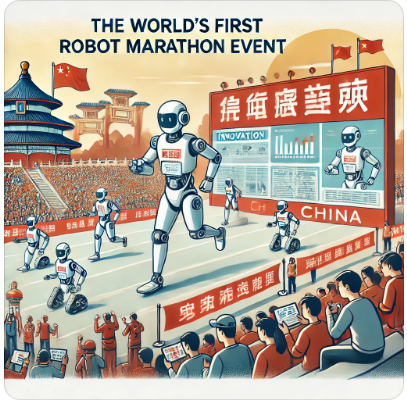 세계 첫 대회 중국 로봇참가자 사진