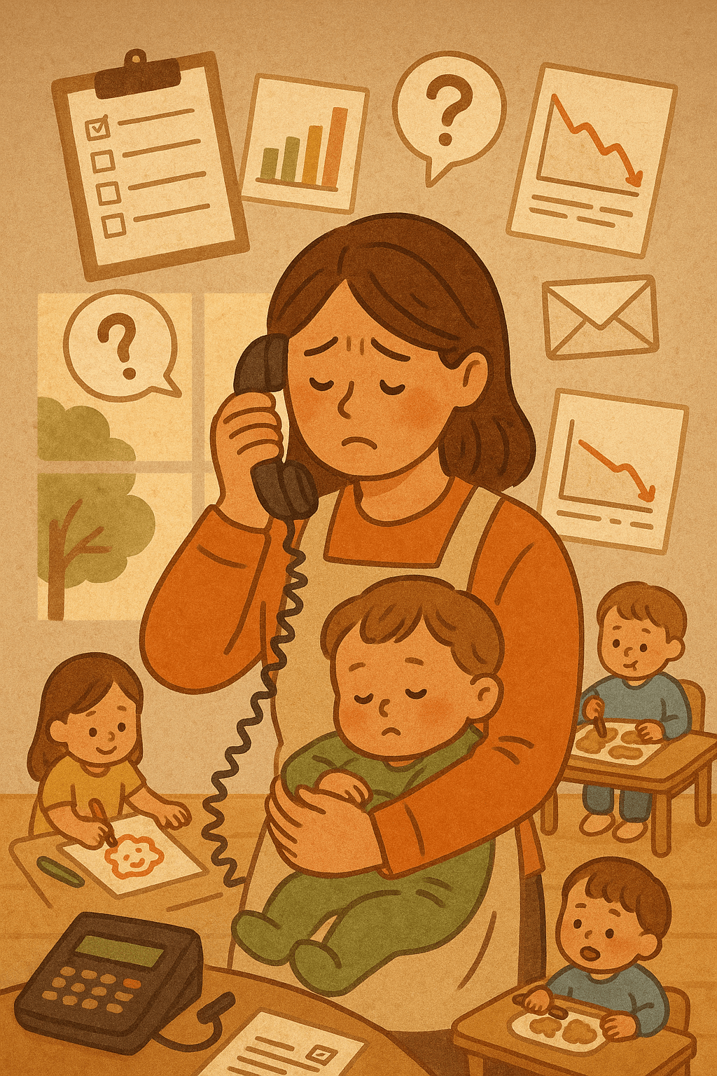 동시다발적 다양한 업무로 인한 보육교사의 어려움 해법찾기