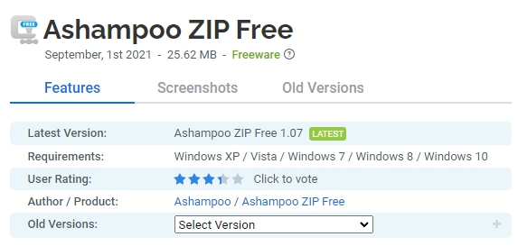 Ashampoo-ZIP-Free