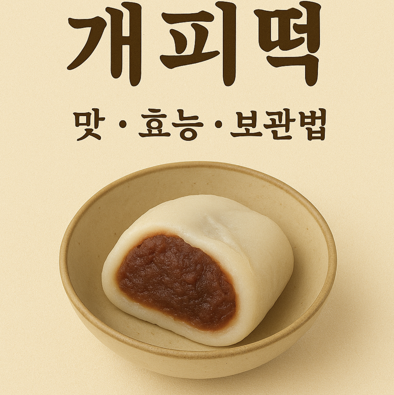 개피떡