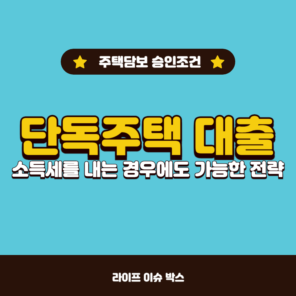 단독주택 대출